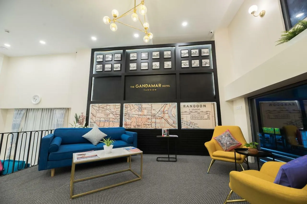 The Gandamar Hotel , 仰光 3*,  缅甸